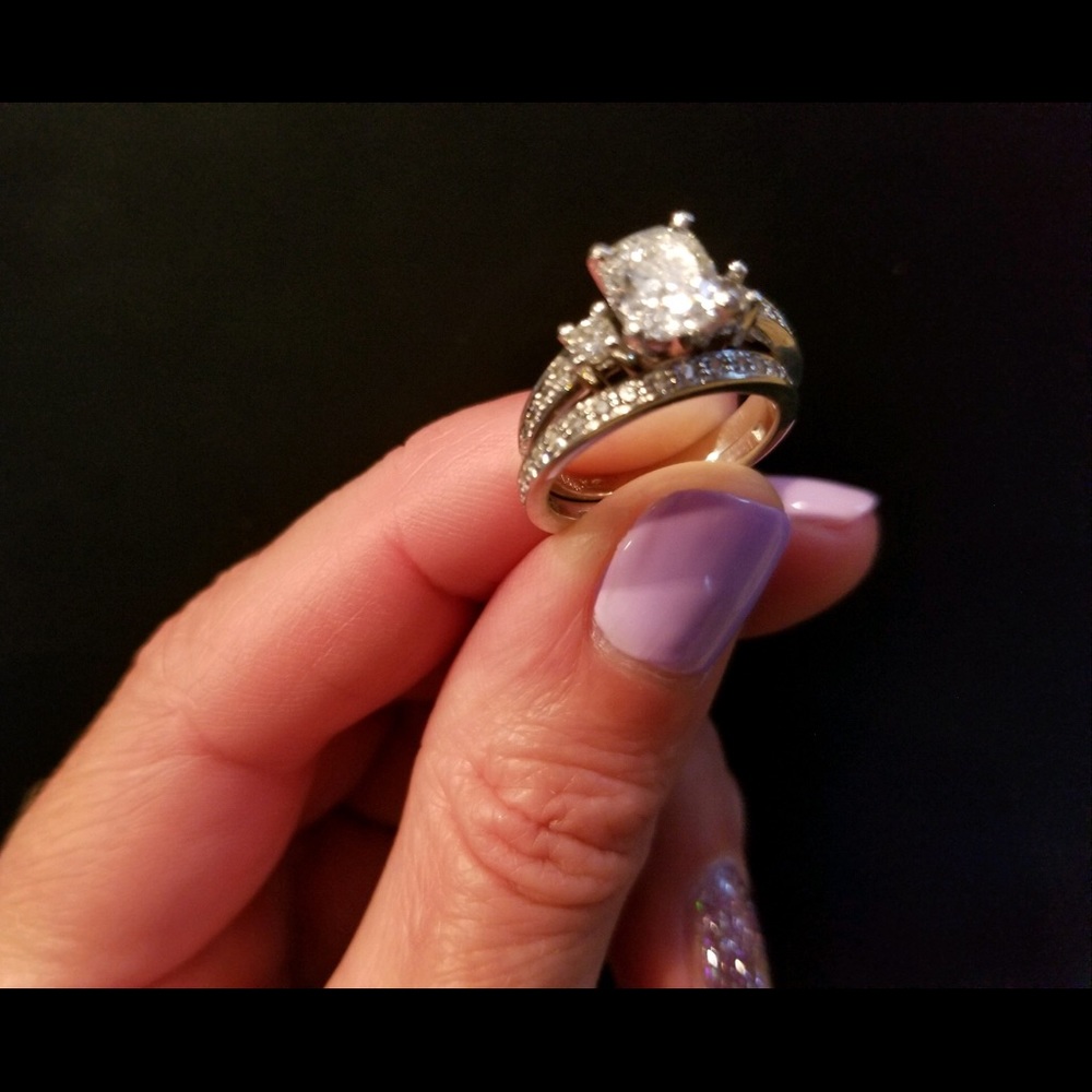Diamond Engagement Set - Picture 1 of 3
